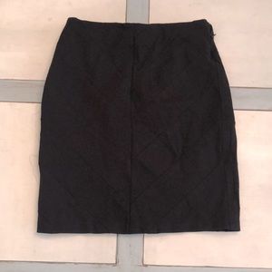 Women’s Black lined skirt